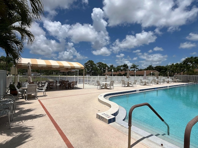624 Sea Pine Way Unit A2, Greenacres, FL 33415 - community pool featuring a patio