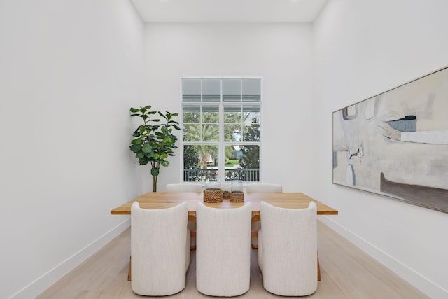 737 Nighthawk Way, North Palm Beach, FL 33408 - dining space with light wood-style flooring