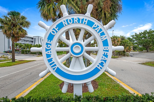 737 Nighthawk Way, North Palm Beach, FL 33408 - view of community / neighborhood sign