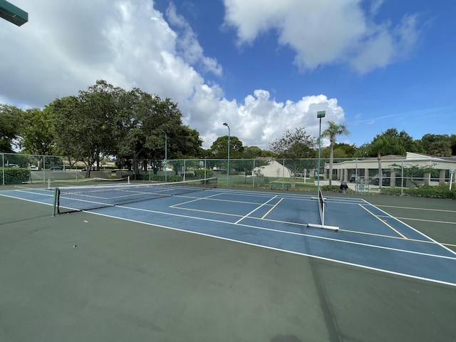 717 Gardens Dr Unit 106, Pompano Beach, FL 33069 - view of tennis court featuring community basketball court