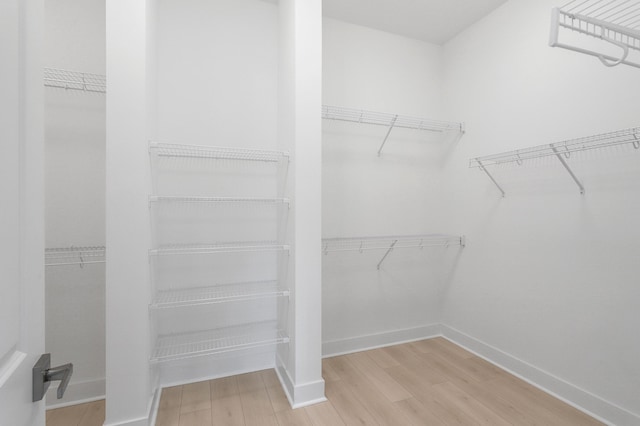 13214 Artisan Cir, Palm Beach Gardens, FL 33418 - spacious closet with wood finished floors