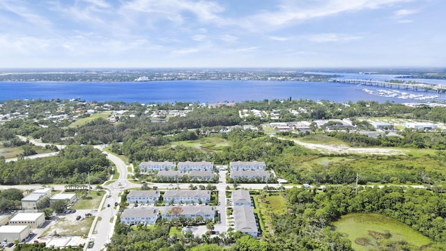 1416 Gopher Ter, Stuart, FL 34994 - aerial view of property's location with a large body of water