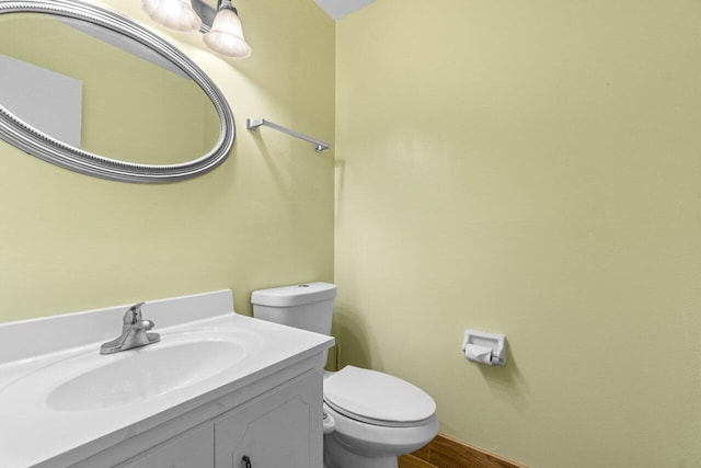 7376 W Oakridge Cir Unit C4320, Lake Worth, FL 33462 - bathroom featuring vanity and wood finished floors