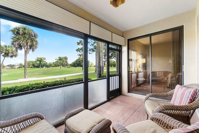 767 Windermere Way Unit 767, Palm Beach Gardens, FL 33418 - view of sunroom / solarium
