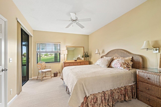 767 Windermere Way Unit 767, Palm Beach Gardens, FL 33418 - bedroom featuring light colored carpet and ceiling fan