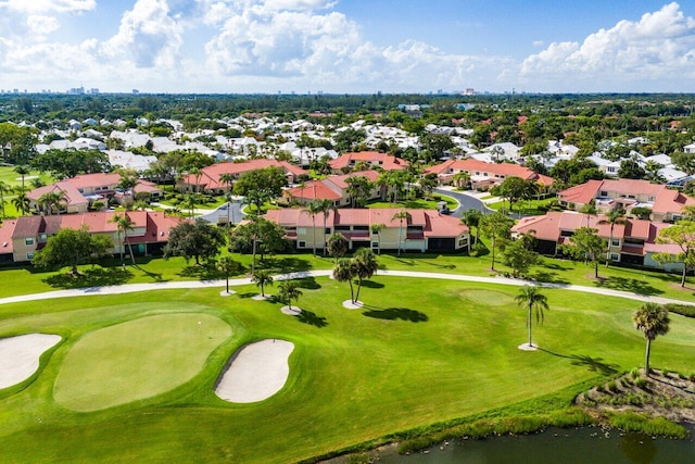 767 Windermere Way Unit 767, Palm Beach Gardens, FL 33418 - aerial view of residential area featuring a golf course and a nearby body of water