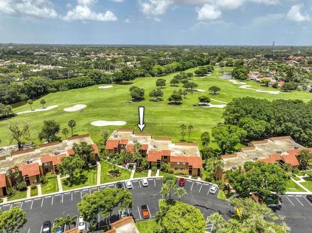 11186 Green Lake Dr Unit 202, Boynton Beach, FL 33437 - aerial view of residential area featuring a local golf course and a tree filled landscape