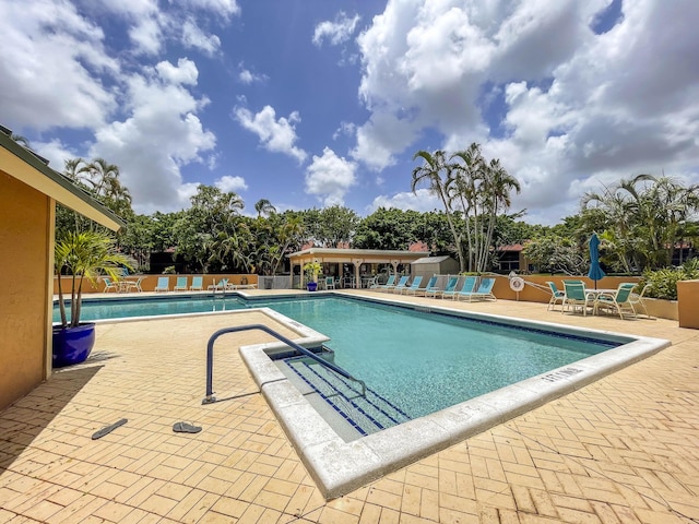 11186 Green Lake Dr Unit 202, Boynton Beach, FL 33437 - community pool featuring a patio area