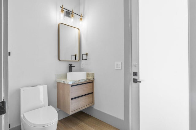 11533 Manatee Ter Unit 11533, Lake Worth, FL 33449 - bathroom featuring vanity and wood finished floors