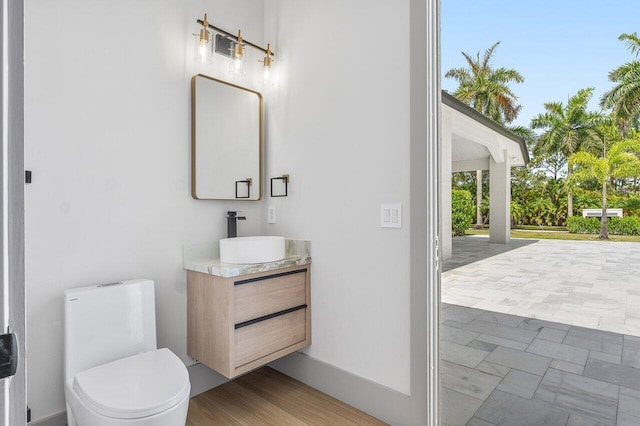 11533 Manatee Ter Unit 11533, Lake Worth, FL 33449 - bathroom featuring vanity and toilet