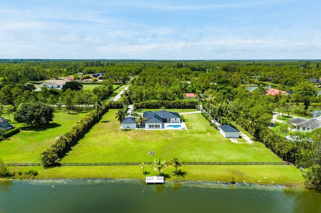 11533 Manatee Ter Unit 11533, Lake Worth, FL 33449 - bird's eye view of a nearby body of water and a forest