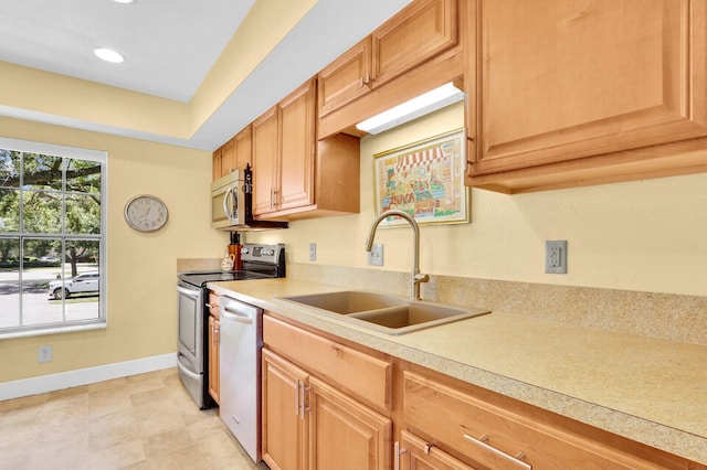 18429 SE Wood Haven Ln Unit G, Jupiter, FL 33469 - kitchen with appliances with stainless steel finishes, light countertops, and recessed lighting