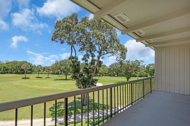 18429 SE Wood Haven Ln Unit G, Jupiter, FL 33469 - balcony featuring golf course view and view of scattered trees