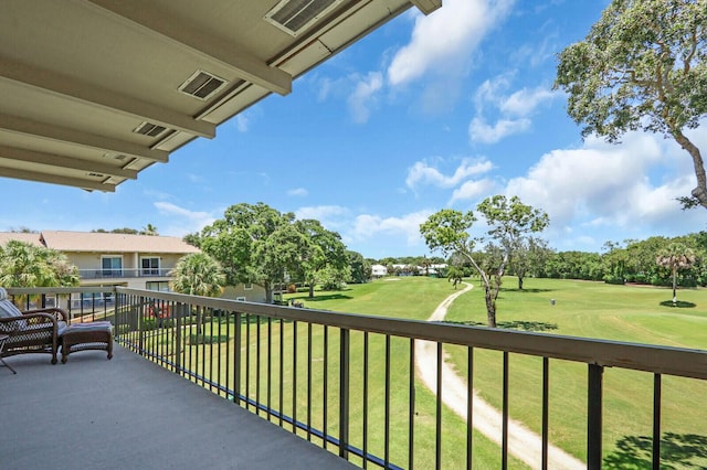 18429 SE Wood Haven Ln Unit G, Jupiter, FL 33469 - balcony featuring golf course view