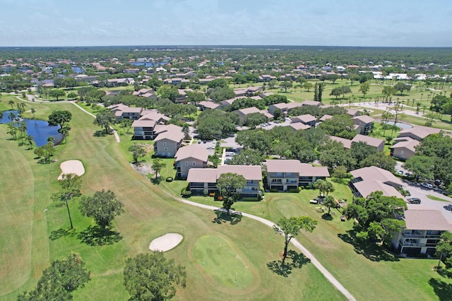 18429 SE Wood Haven Ln Unit G, Jupiter, FL 33469 - aerial view of property and surrounding area featuring a large body of water, a golf course, and nearby suburban area