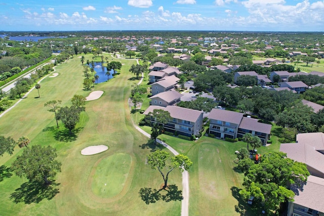 18429 SE Wood Haven Ln Unit G, Jupiter, FL 33469 - aerial view of property's location with a large body of water, a local golf course, and nearby suburban area