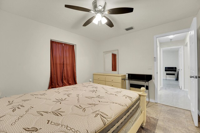 790 SE Ablett Ln, Port Saint Lucie, FL 34984 - bedroom with a ceiling fan