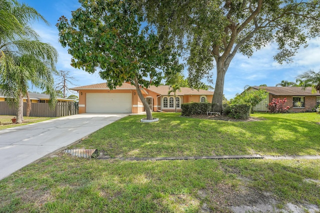 790 SE Ablett Ln, Port Saint Lucie, FL 34984 - ranch-style home featuring a garage, driveway, and stucco siding