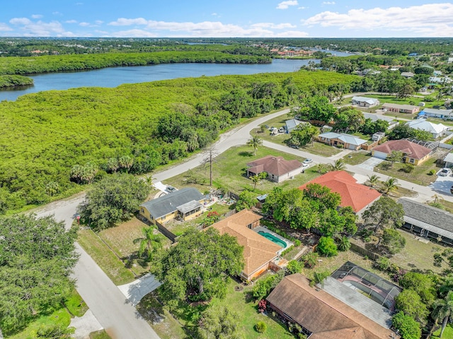 790 SE Ablett Ln, Port Saint Lucie, FL 34984 - aerial view of a nearby body of water and a heavily wooded area