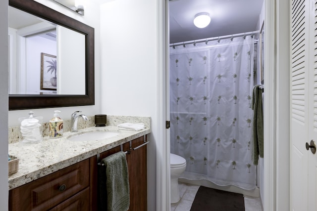 7626 Tahiti Ln Unit 104, Lake Worth, FL 33467 - bathroom with vanity, tile patterned flooring, and shower / tub combo with curtain
