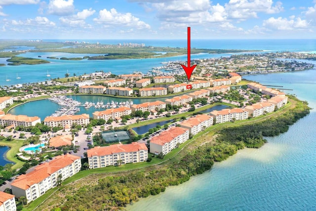 7 Harbour Isle Dr Unit 301, Fort Pierce, FL 34949 - drone / aerial view of a nearby body of water