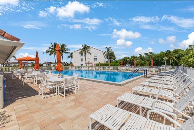 4444 NE Ocean Blvd Unit C2, Jensen Beach, FL 34957 - community pool with a patio