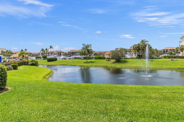 601 Seafarer Cir Unit 104, Jupiter, FL 33477 - water view with nearby suburban area