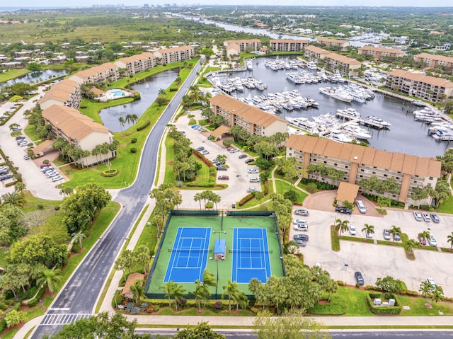 601 Seafarer Cir Unit 104, Jupiter, FL 33477 - aerial view of a nearby body of water and apartment complex