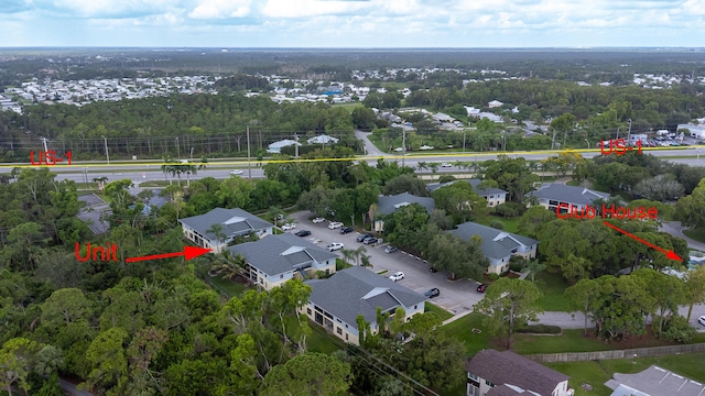 6545 SE Federal Hwy Unit 102, Stuart, FL 34997 - aerial perspective of suburban area