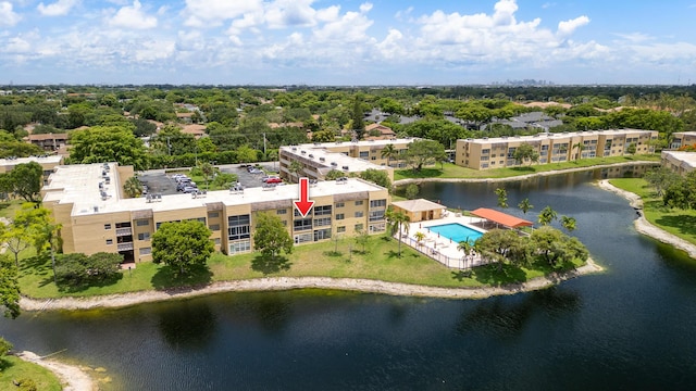 5961 NW 61st Ave Unit 203, Tamarac, FL 33319 - bird's eye view of a large body of water and a pool
