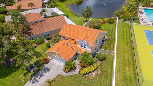 2322 SW Olympic Club Ter, Palm City, FL 34990 - aerial view of property and surrounding area featuring a large body of water