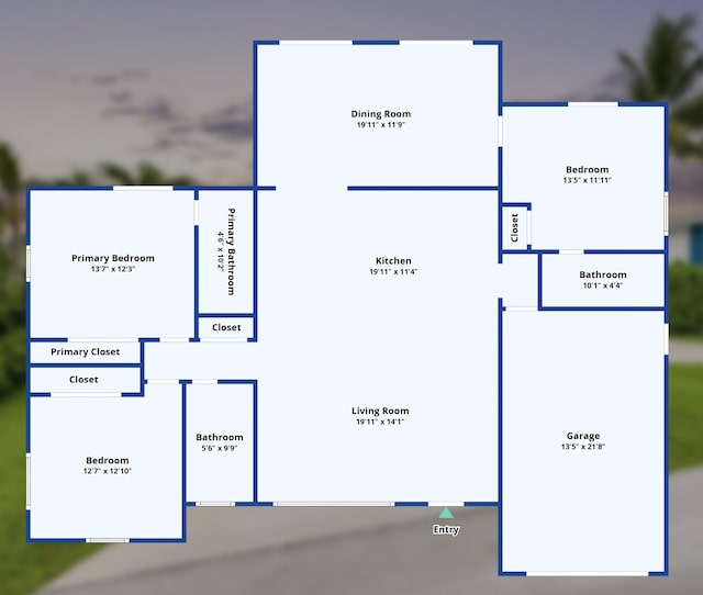 29 SE 8th Ave, Deerfield Beach, FL 33441 - view of home floor plan