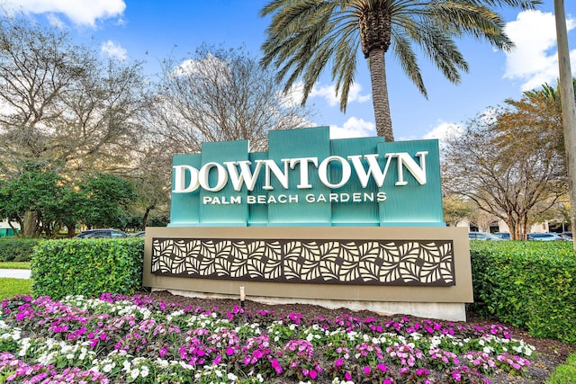 5560 Tamberlane Cir Unit 327, Palm Beach Gardens, FL 33418 - view of community sign