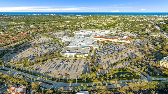 5560 Tamberlane Cir Unit 327, Palm Beach Gardens, FL 33418 - aerial view of property and surrounding area featuring a nearby body of water