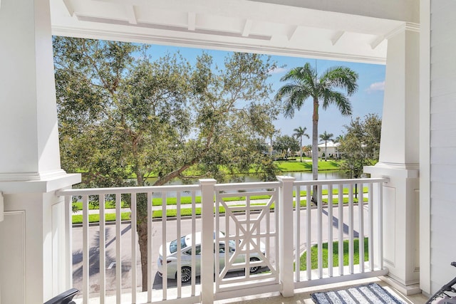 3330 W Mallory Blvd, Jupiter, FL 33458 - balcony with a water view
