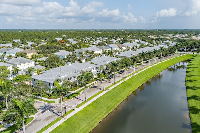 3330 W Mallory Blvd, Jupiter, FL 33458 - aerial view of residential area with a nearby body of water