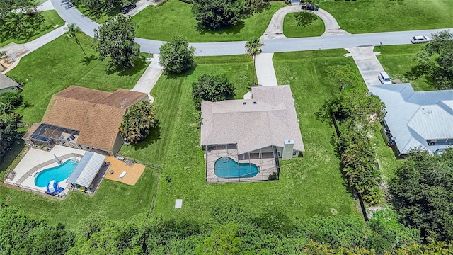 1680 SW Belgrave Ter, Stuart, FL 34997 - bird's eye view of a pool