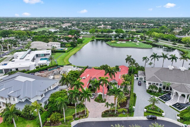 3643 Princeton Pl, Boca Raton, FL 33496 - aerial view of residential area with a large body of water