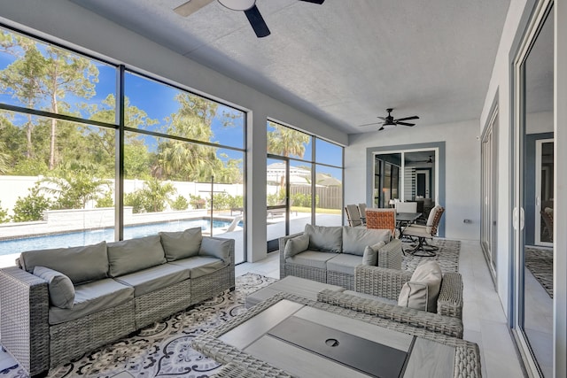5476 NW Cambo Ct, Port Saint Lucie, FL 34986 - view of sunroom