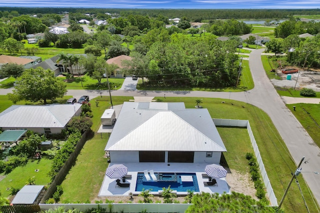 5476 NW Cambo Ct, Port Saint Lucie, FL 34986 - aerial perspective of suburban area