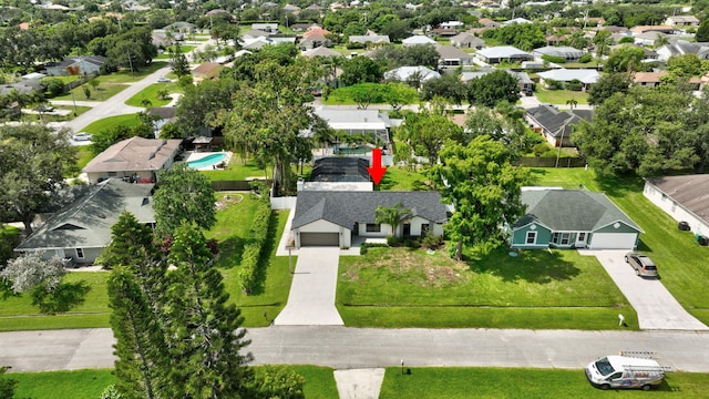 208 SW Langfield Ave, Port Saint Lucie, FL 34984 - aerial perspective of suburban area