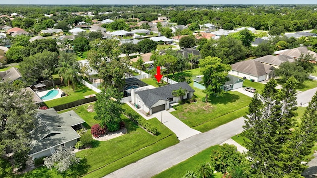 208 SW Langfield Ave, Port Saint Lucie, FL 34984 - aerial view of residential area