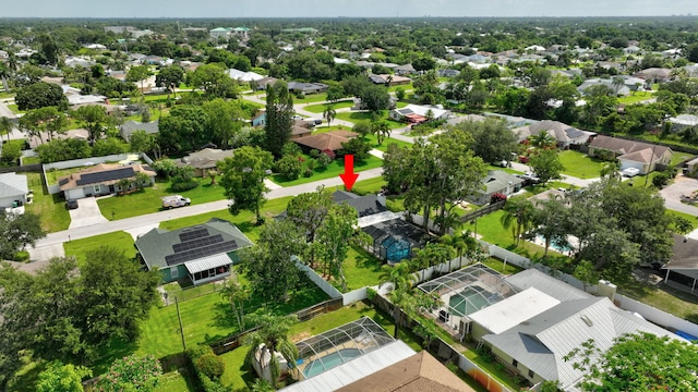 208 SW Langfield Ave, Port Saint Lucie, FL 34984 - aerial view of residential area