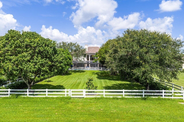 8984 Three Rail Dr, Boynton Beach, FL 33472 - view of yard with a view of rural / pastoral area