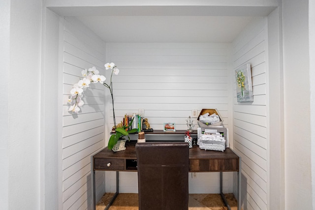 1571 SW Delos Ave, Port Saint Lucie, FL 34953 - home office featuring wood walls