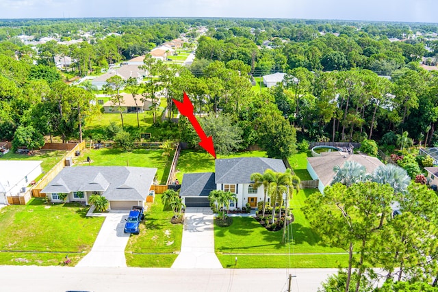1571 SW Delos Ave, Port Saint Lucie, FL 34953 - aerial perspective of suburban area