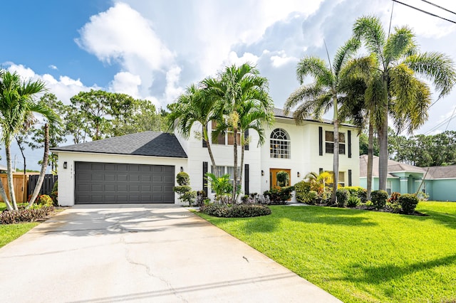 1571 SW Delos Ave, Port Saint Lucie, FL 34953 - view of front of house featuring driveway, stucco siding, and an attached garage