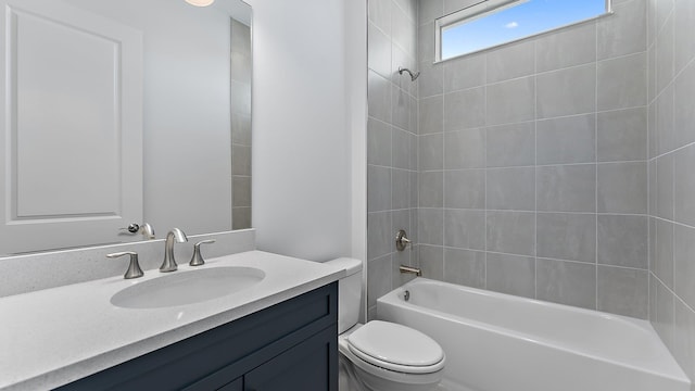 2165 SE Mosaic Blvd, Port Saint Lucie, FL 34984 - bathroom featuring vanity and bathtub / shower combination
