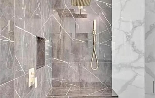 2299 NW 55th St, Boca Raton, FL 33496 - full bath featuring a marble finish shower
