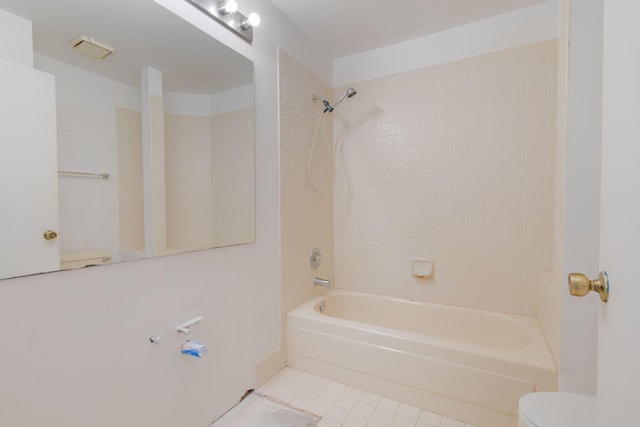 8057 Cassia Dr, Boynton Beach, FL 33472 - bathroom featuring tile patterned floors and shower / tub combination